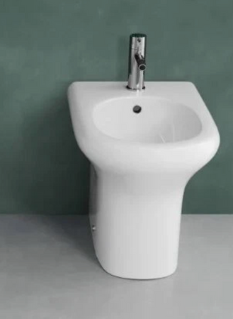 Compact Bidet stojący biały połysk