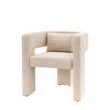 Arezzo Armchair Taupe 690x650x715mm