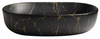 CALEO umywalka ceramiczna nablatowa, 60x42cm, marmur portoro