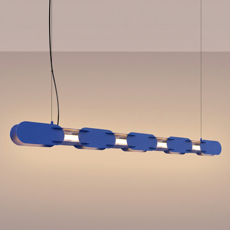 Lampa wisząca CHAIN 158 ultramaryna LED 3000K