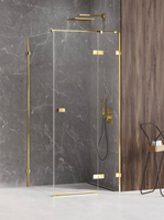 KABINA AVEXA GOLD SHINE PROSTOKĄTNA L 110x100x200 CZYSTE 6mm ACTIVE SHIELD