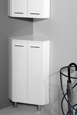 ZOJA/KERAMIA FRESH szafka narożna 35x78x35cm, biała