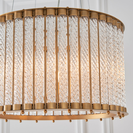 Romola 6 Pendant Matt Gold