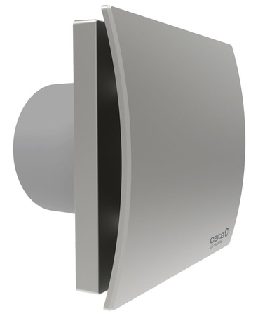 SILENTIS UC TH 10 wentylator łazienkowy z automatem, osiowy, 8W,wylot 100mm, srebrny