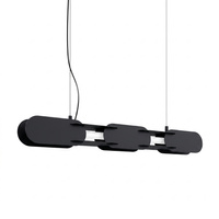 Lampa wisząca CHAIN 91 czarna LED 4000K