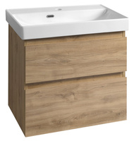 ALTAIR szafka umywalkowa 61,5x60x37cm, dąb emporio