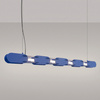 Lampa wisząca CHAIN 158 ultramaryna LED 4000K