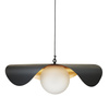 Lampa wisząca ENZO 80 cm - czarno złota