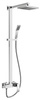 GINKO zestaw prysznicowy z baterią, chrom