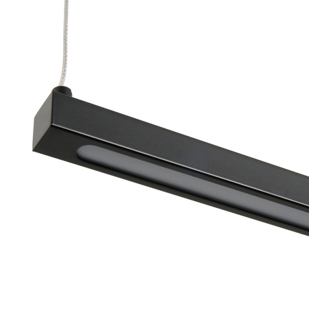 Lampa wisząca BEAM-120 LED - czarna oprawa liniowa