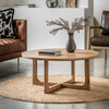 Craft Round Coffee Table Natural 900x900x400mm