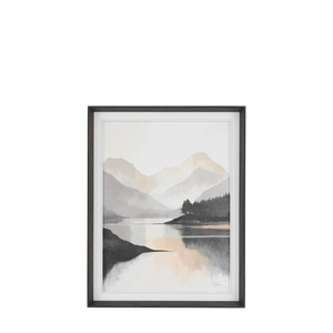 Mountain Reflections Framed Canvas 720x60x920mm