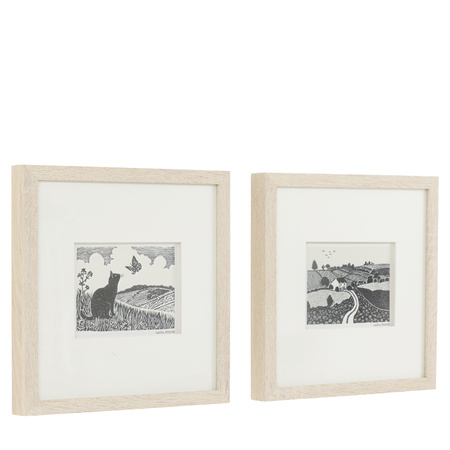 Rural Studies II Framed Art Set of 2