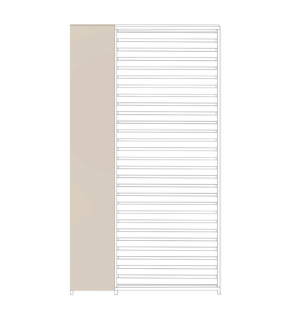 Panel boczny do pergoli BIZZOTTO OCEAN – Silk