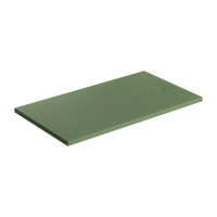 AQUAROCK kompozytowy brodzik prysznicowy antypoślizgowy, 90 x 140 cm, olive mat