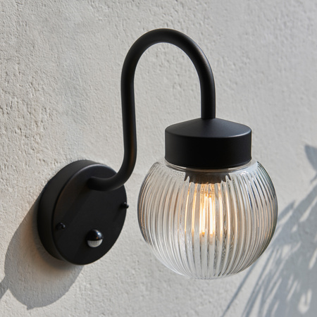 Eldon 1 Wall Light Black
