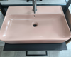 Vitruvit SLASH ceramiczna umywalka podwieszano - nablatowa prostokątna 60 x 40 cm Morganite (wyprzedaż ekspozycyjna)