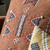 Arlo Embellished Cushion Brown 500x500mm
