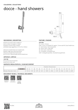 Paffoni Light LIG010RASP70ZSCW3A-DEV zestaw wannowy podtynkowy miedź szczotkowana PVD Ø225 mm
