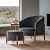 Tindon Armchair Alaska Graphite 710x750x790mm
