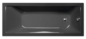 NOEMI wanna prostokątna 170x70x39cm, szary