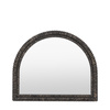 Pimlico Arch Overmantle Black Wash 1200x1000mm