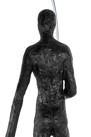 MOOSEE lampa podłogowa HUMAN ROUND        włókno szklane