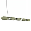 Lampa wisząca CHAIN 158 zielona oliwka LED 4000K