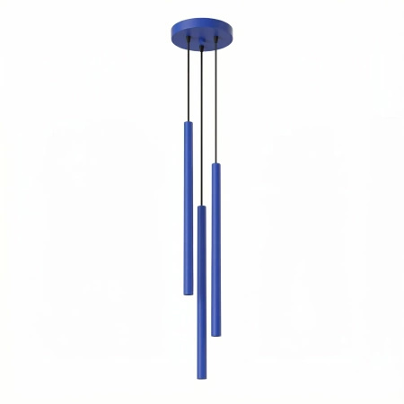 Lampa wisząca PASTELO 3P ultramaryna