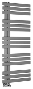 SILVANA grzejnik 500x1236 mm, srebro metaliczne