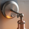 Hal Wall Light with Clear Shade 170x267mm