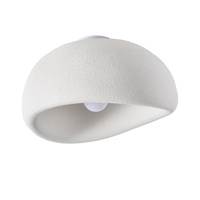 Plafon sufitowy STONE 40 cm - biały