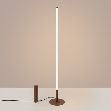 Lampa podłogowa TRANG brązowa 3000K