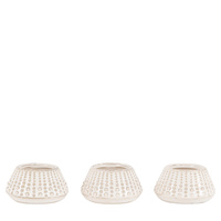 Fleck Dotted Tealight Holder Set of 3