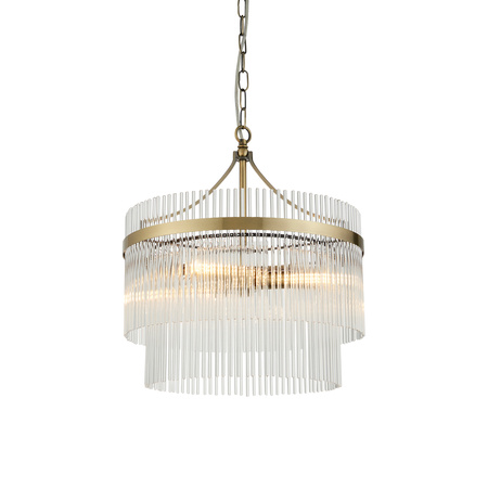 Marietta 3 Pendant Light Antique Brass