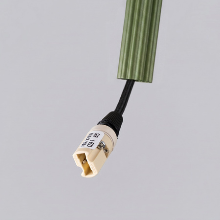 Lampa wisząca ARCHE 1 zielona oliwka