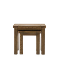 Hardwick Nest of 2 Tables 580x380x500mm
