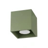 Plafon QUAD 1 zielona oliwka