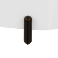 Nogi do wanny Feetlux Black Matt