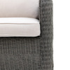Zestaw ogrodowy narożny WINDSOR – sofa narożna + stolik, technorattan, 5 osób