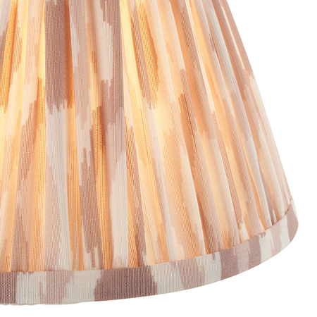 Ikat Shade Neutral Print Fabric 122x85x160mm