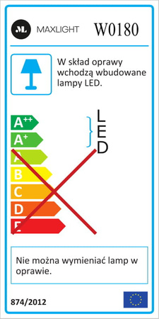 Porto II W0180 kinkiet