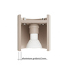 Plafon ORBIS 2 taupe