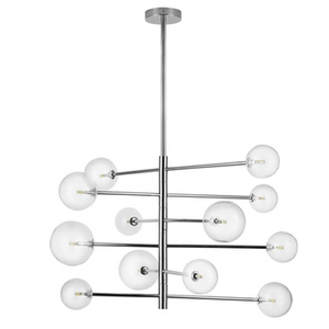 Lampa wisząca SOLA chrom 75 cm