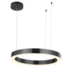 Lampa wisząca CIRCLE 60 cm - LED, ring tytan szczotkowany