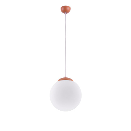 Lampa wisząca UGO 30 ochra czerwona