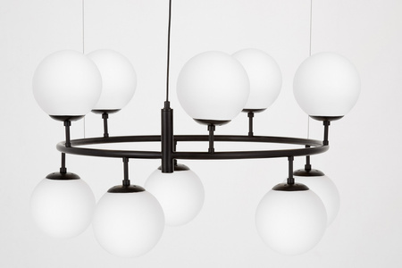 NOWOCZESNA LAMPA WISZĄCA CZARNO-BIAŁA CEREDO NEO W10