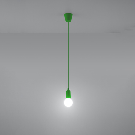 Lampa wisząca DIEGO 1 zielony