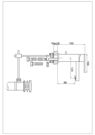 NEXEN Chrom 1-otworowa bateria umywalkowa