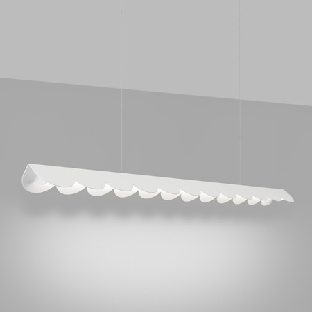 Lampa wisząca BISCUIT biała LED 4000K